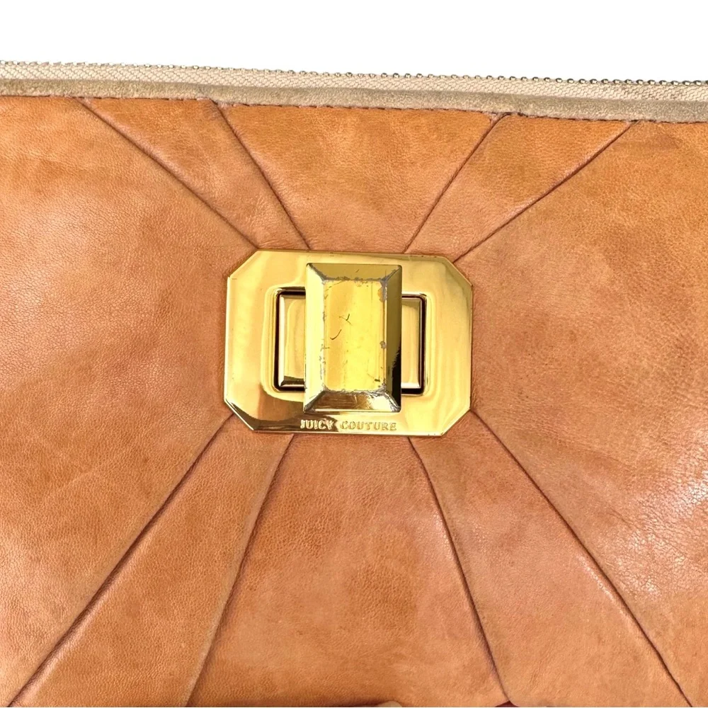 Juicy Couture Wristlet Clutch Leather